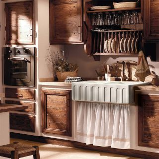 Кухонная мойка Kerasan Hannah Surrey 100 545101 Белая